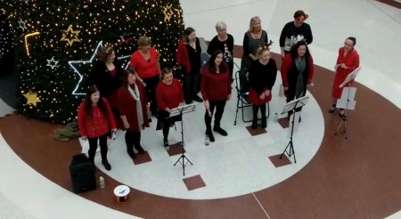 Dynamic Meladies performing at Braehead